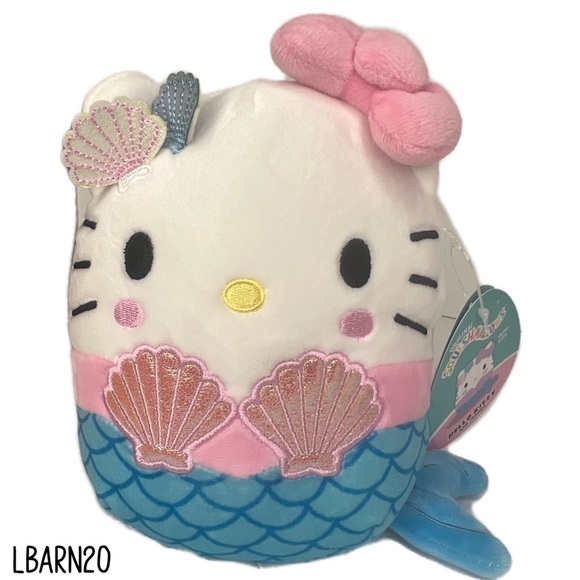 Sanrio Hello Kitty 6 Squishmallows Complete Set Kuromi Valentine Heart Glasses - Picture 6 of 15